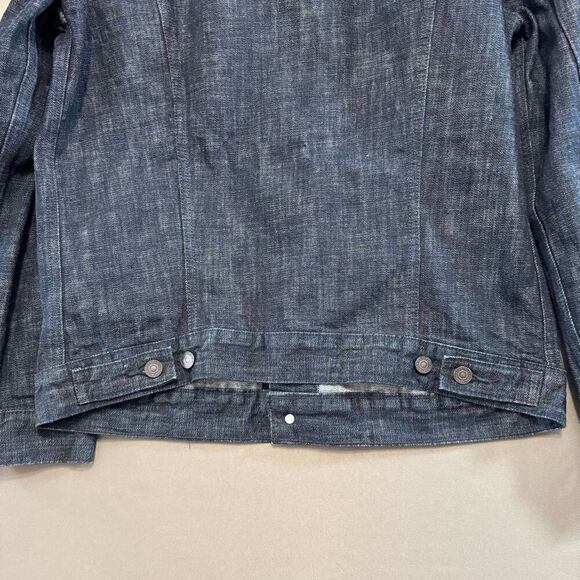 Levi’s Strauss Men’s Blue Denim Jacket Button Up Size Large 100% Cotton - Picture 5 of 13